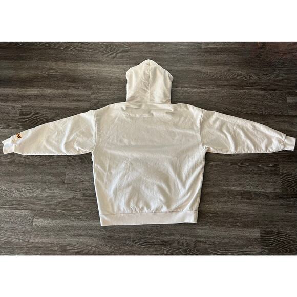 Authentic‎ EUC Drew House Mascot Hoodie Chalk White Smiley Face Logo M Pullover - Picture 14 of 14